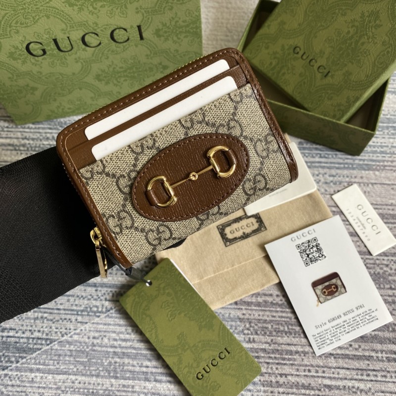 China Gucci 658549 Luxury Best Horsebit 1955 card case